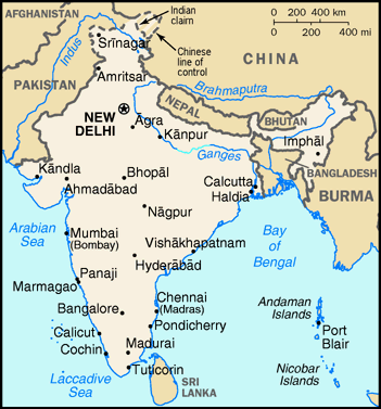 Map of India